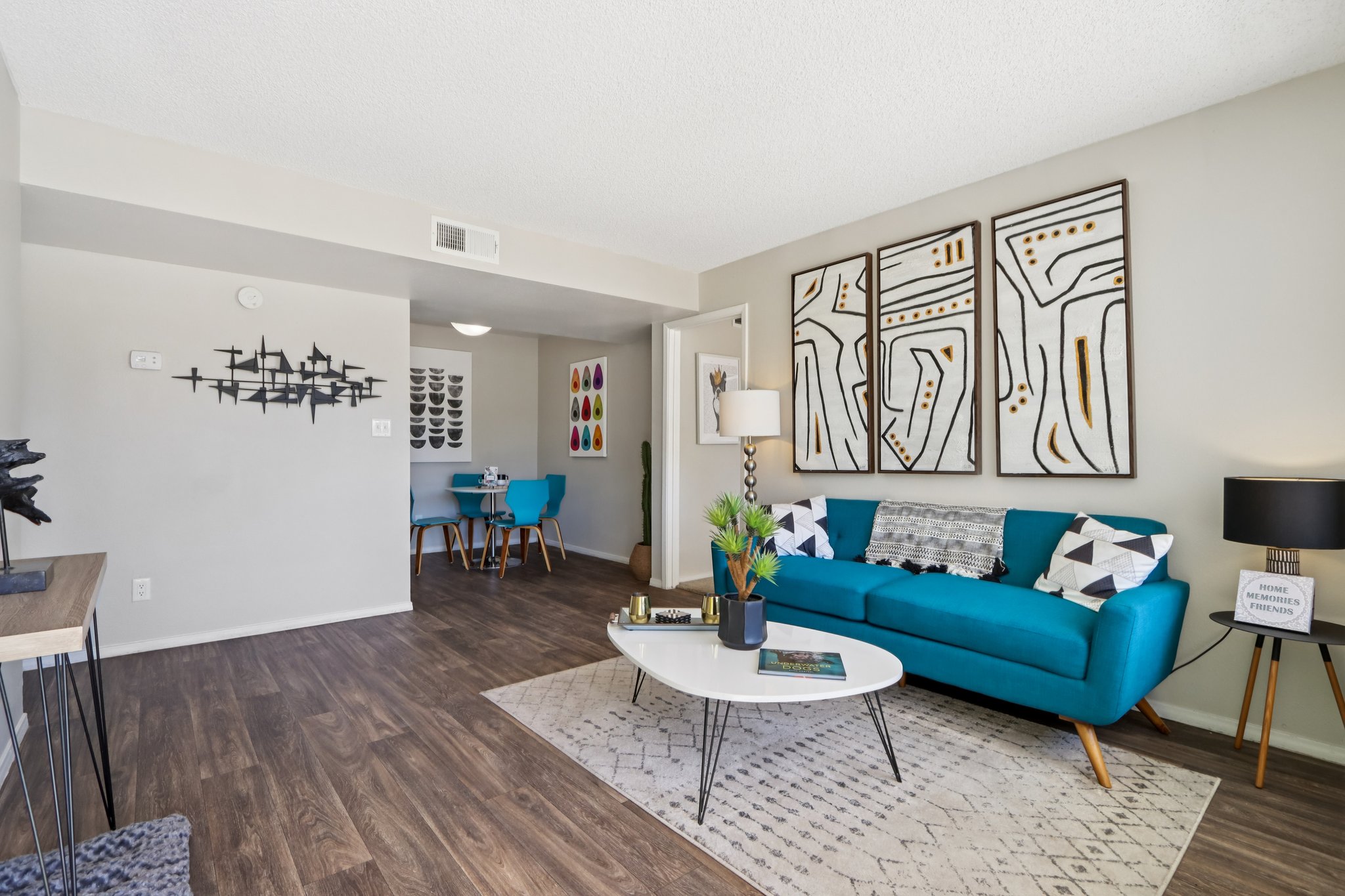 2 bedroom living room